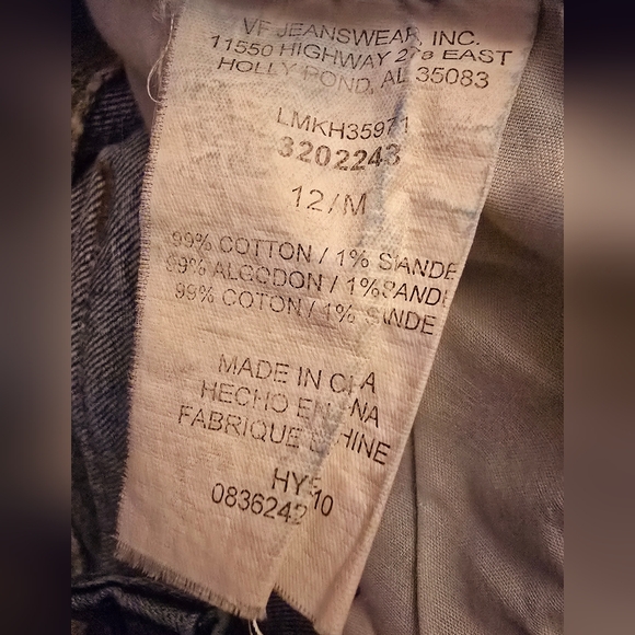 Lee women's jean capris size 12 / M - Picture 10 of 12